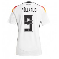 Deutschland Niclas Fullkrug #9 Fußballbekleidung Heimtrikot Damen EM 2024 Kurzarm